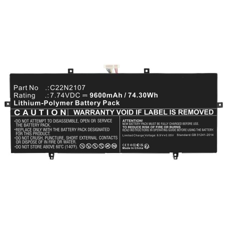 CoreParts Laptop Battery for Asus - MBXAS-BA0330